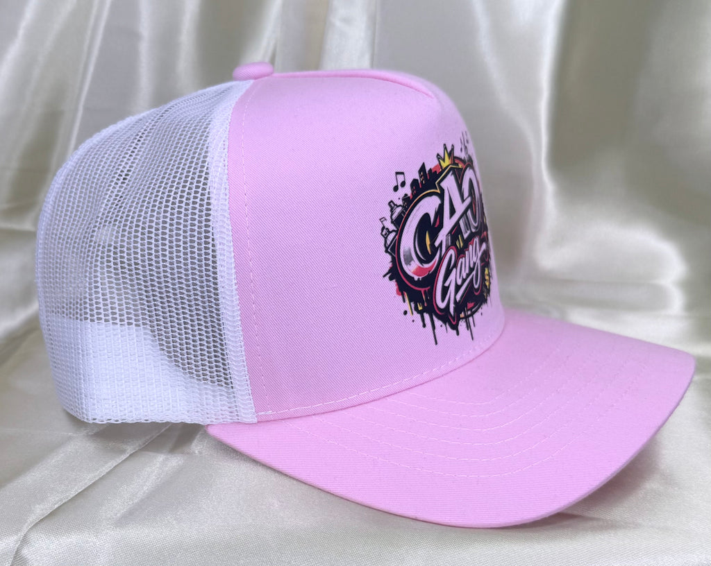 CAO Gang Pink Trucker Hat – Graphic Street Edition