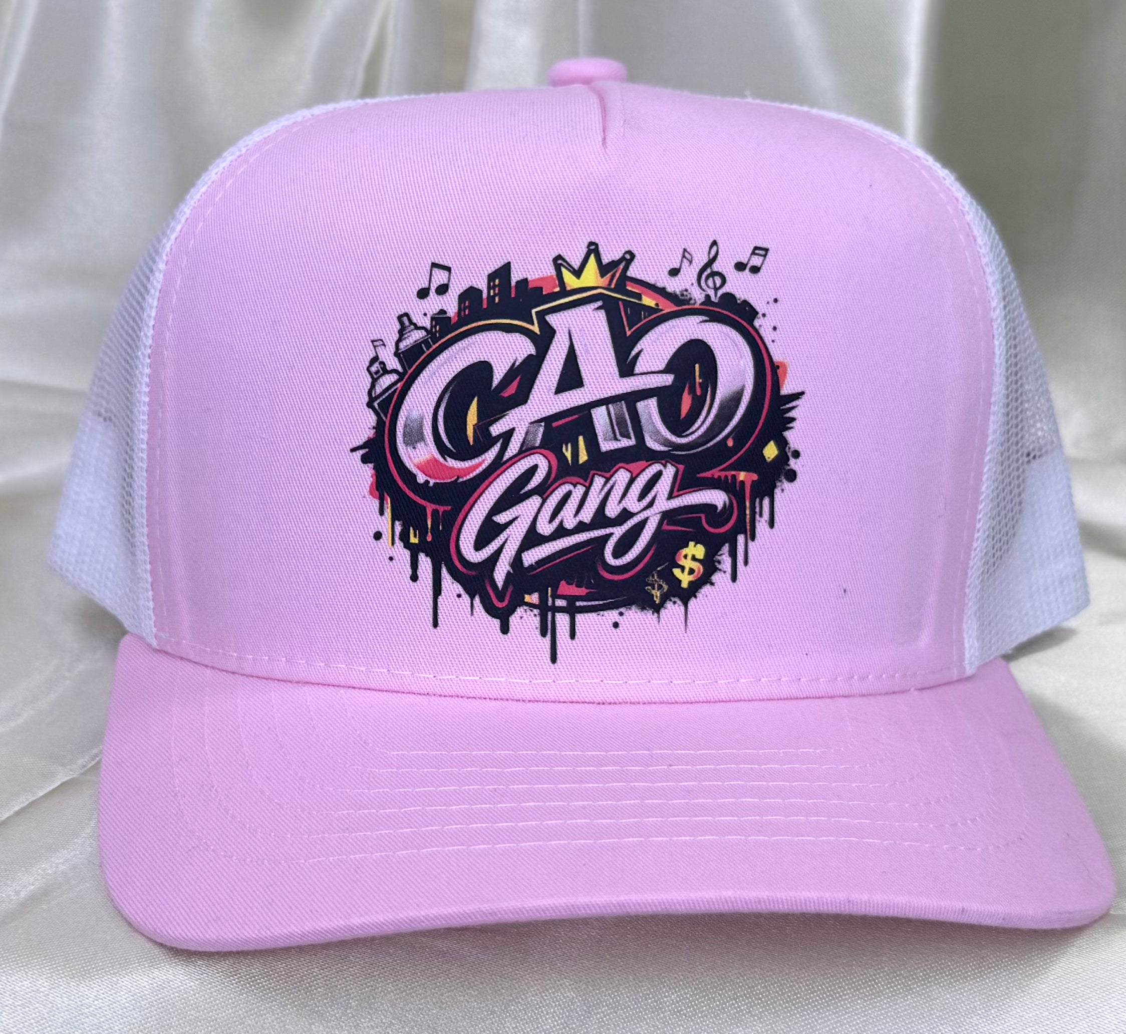 CAO Gang Pink Trucker Hat – Graphic Street Edition