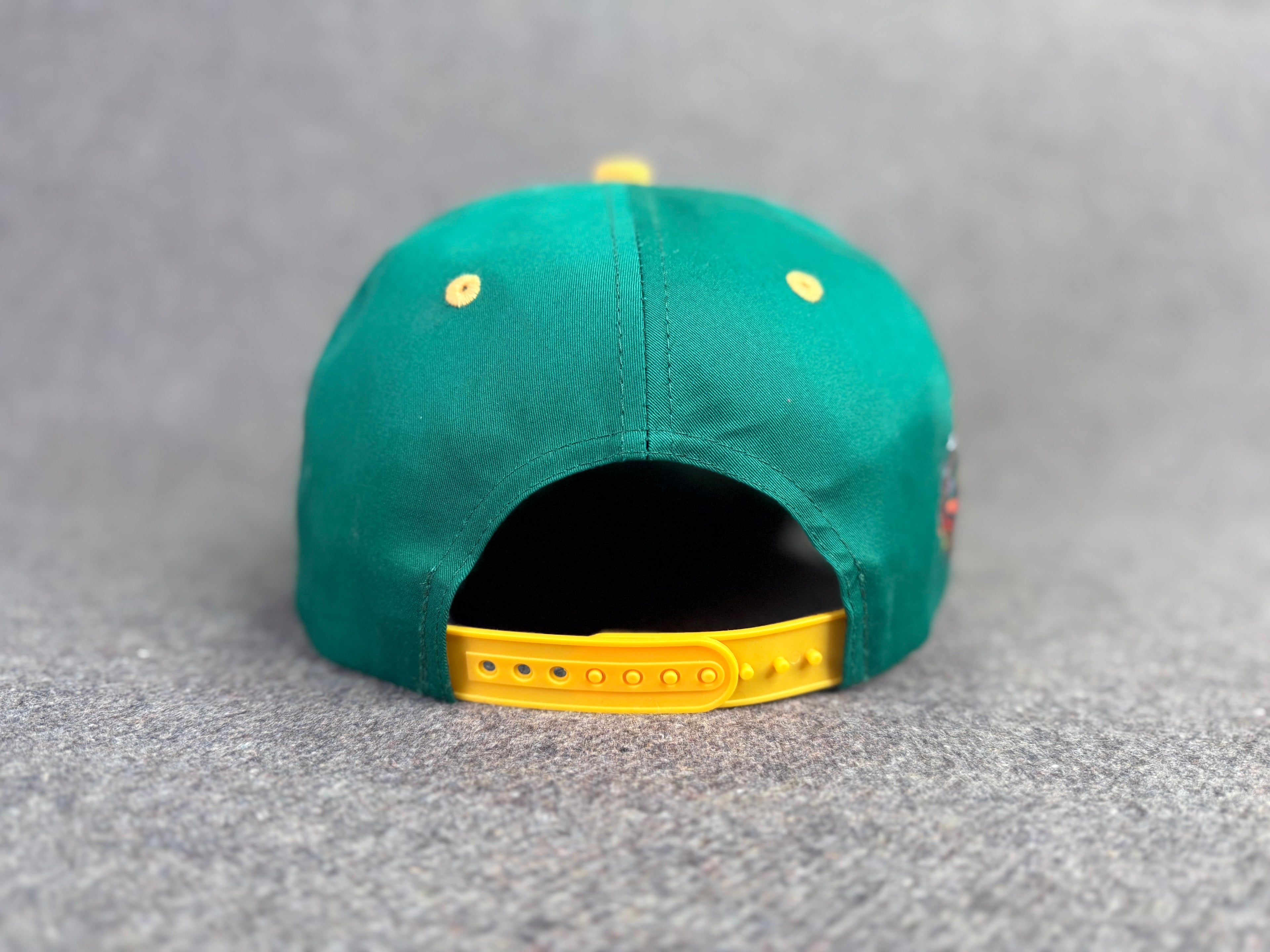 CAO GANG Classic Snapback-Green & Gold Edition