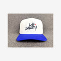 LMG Society Classic Snapback- Royal blue brim
