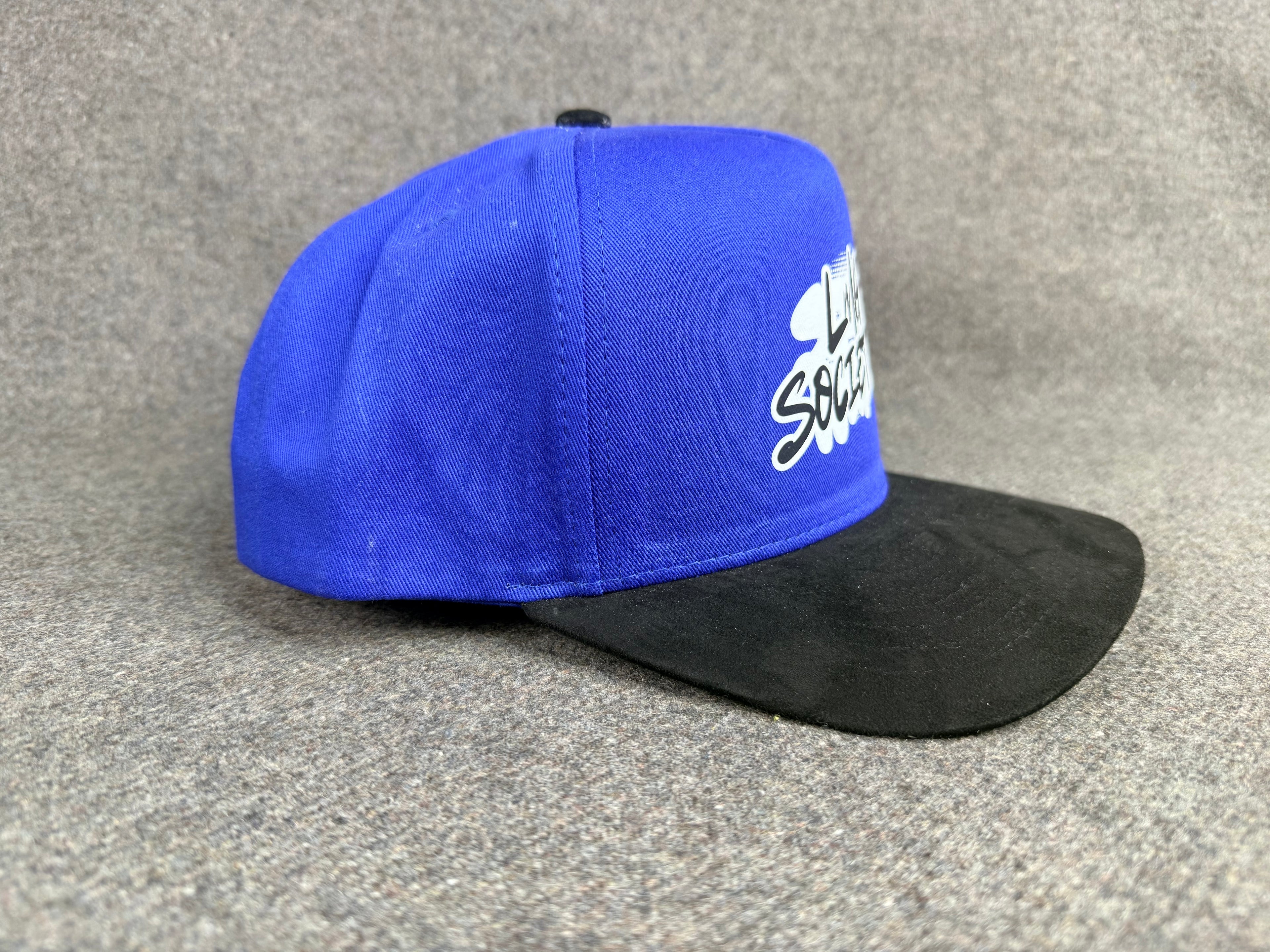 LMG Society Classic Snapback- Royal Blue & Black