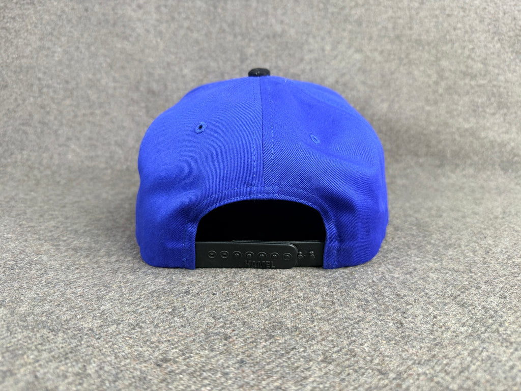 LMG Society Classic Snapback- Royal Blue & Black