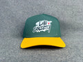 LMG Society Classic Snapback- Forest Green & Gold