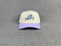 LMG Society Classic Snapback Cream & Lavender with